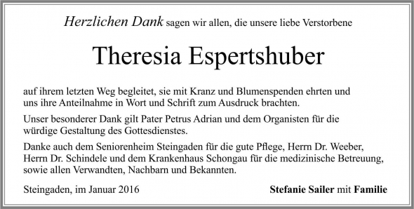 Thersia Espertshuber
