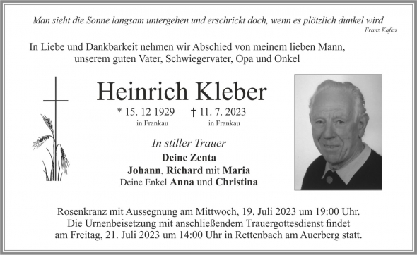Heinrich Kleber