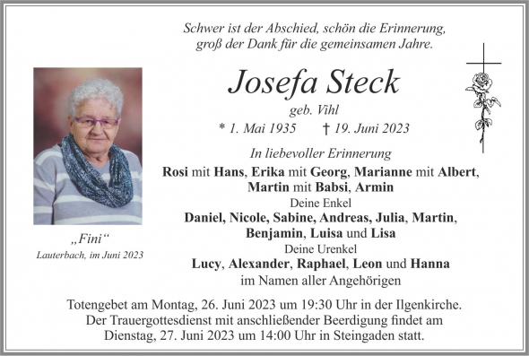 Josefa Steck