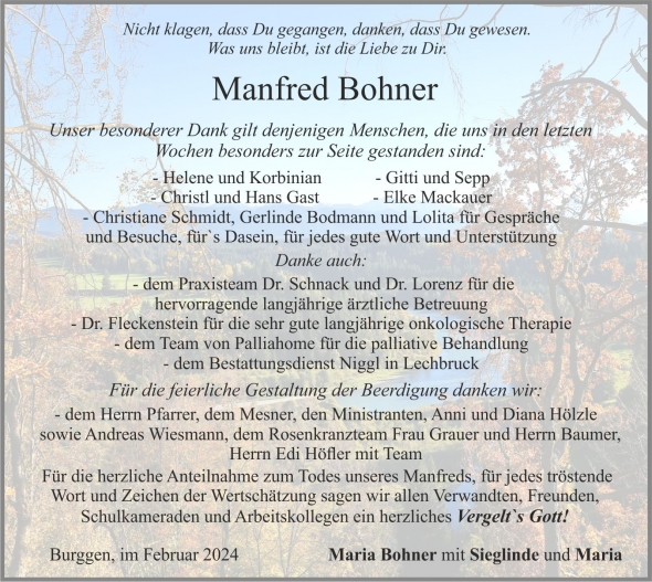 Manfred Bohner