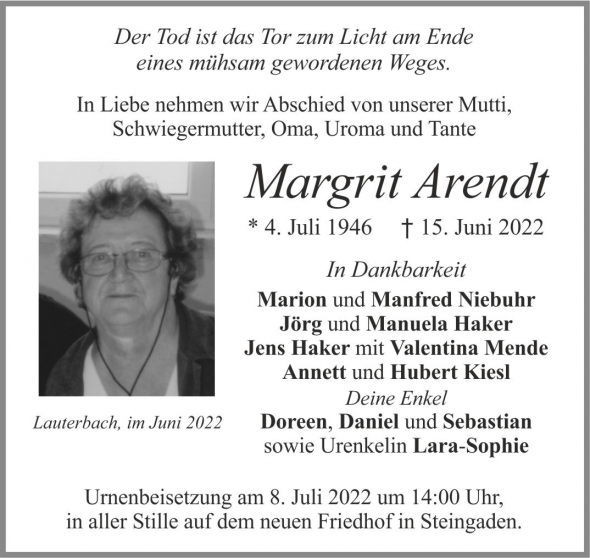 Margit Arendt