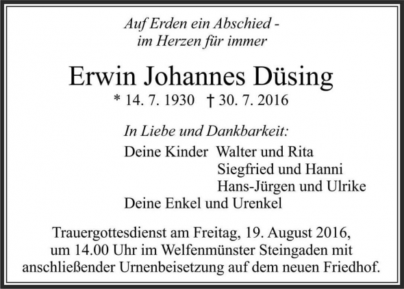 Erwin Düsing