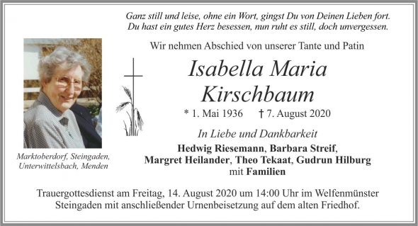 Isabella Maria Kirschbaum