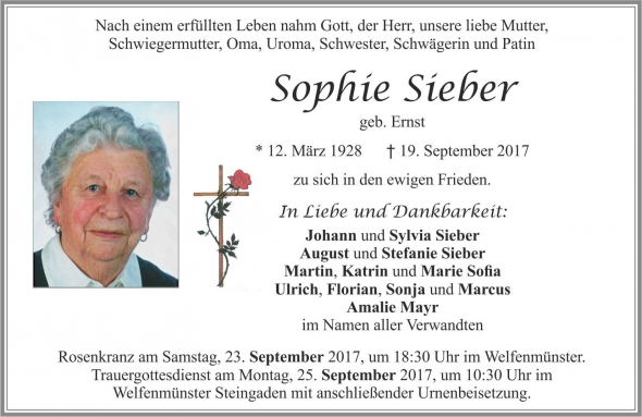 Sophie Sieber