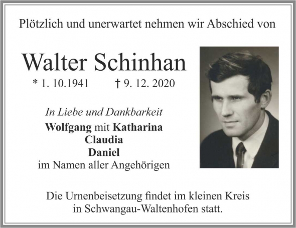 Walter Schinhan