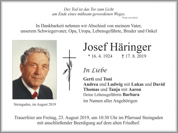 Josef Häringer