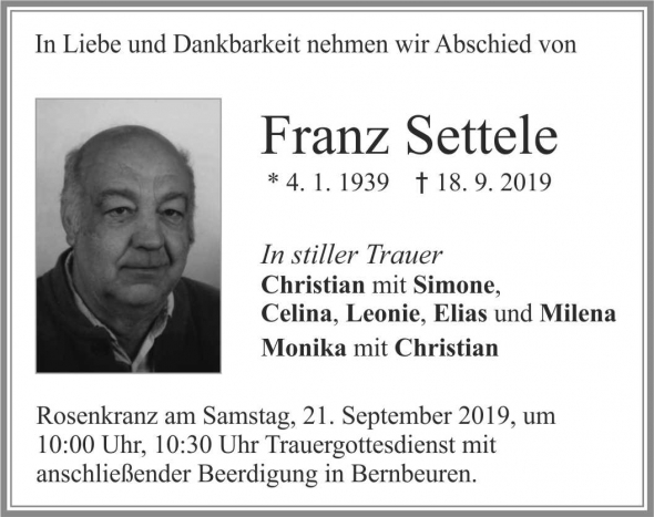 Franz Settele