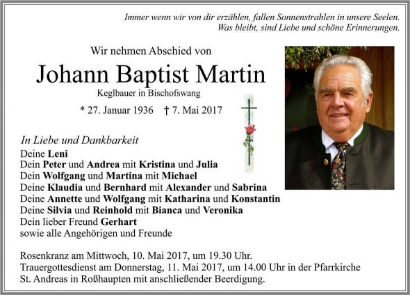 Johann Baptist Martin