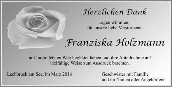Franziska Holzmann