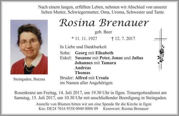 Rosina Brenauer