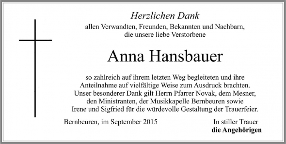 Anna Hansbauer