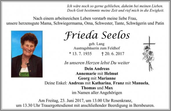 Frieda Seelos