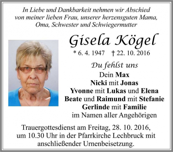 Gisela Kögel