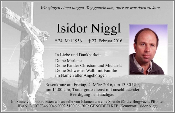 Danke dass wir dich kennenlernen durften