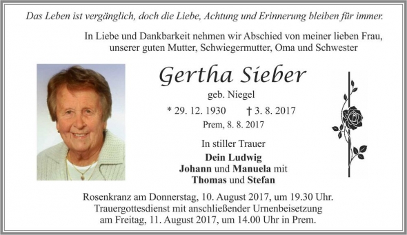 Gertha Sieber