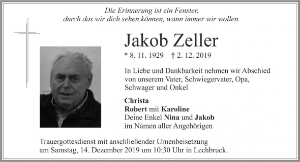 Jakob Zeller