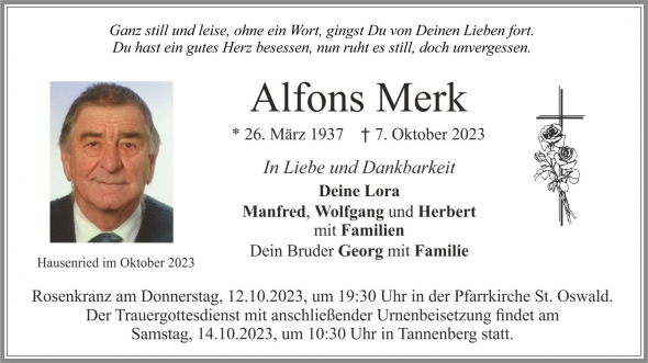 Alfons Merk