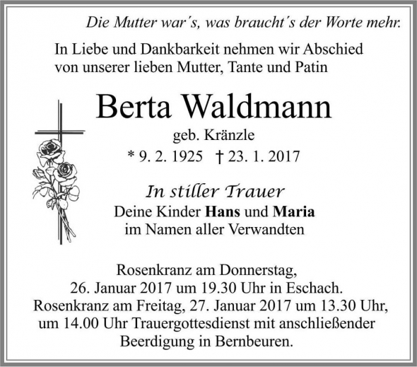 Berta Waldmann