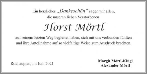 Horst Mörtl