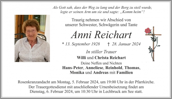 Anni Reichart