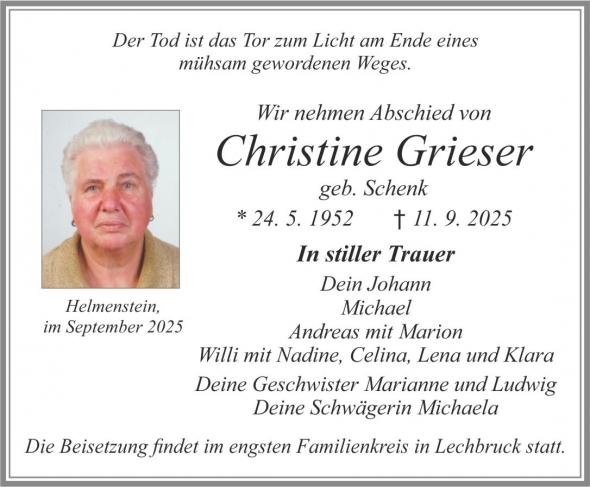 Christine Grieser