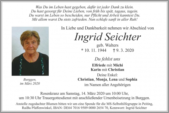 Ingrid Seichter