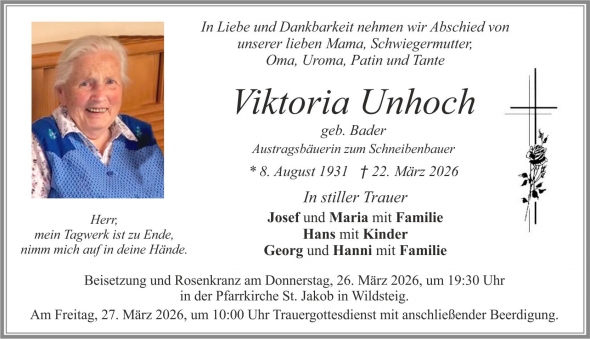 Viktoria Unhoch