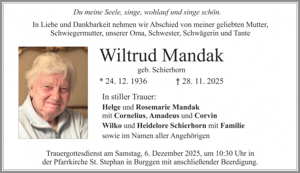 Wiltrud Mandak