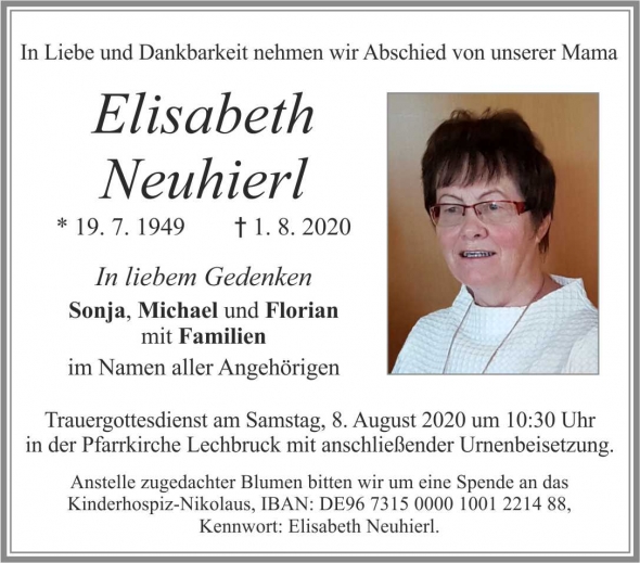 Elisabeth Neuhierl