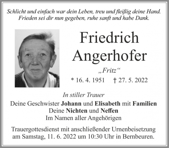 Friedrich Angerhofer