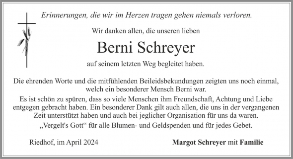 Berni Schreyer