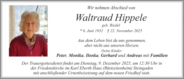 Waltraud Hippele