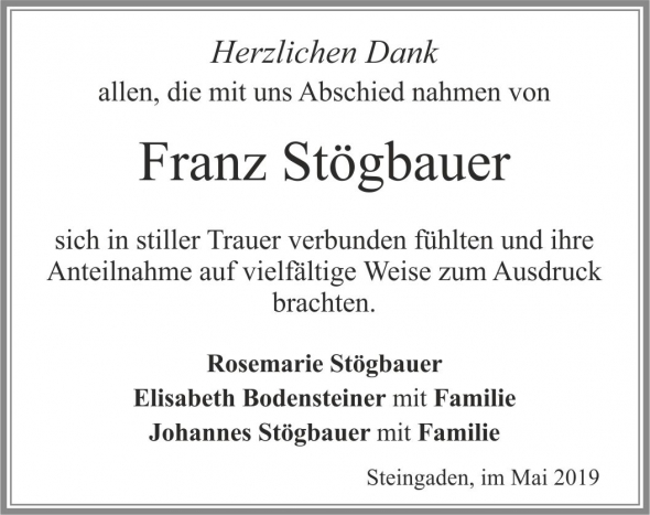 Franz Stögbauer