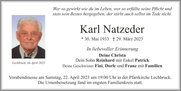Karl Natzeder