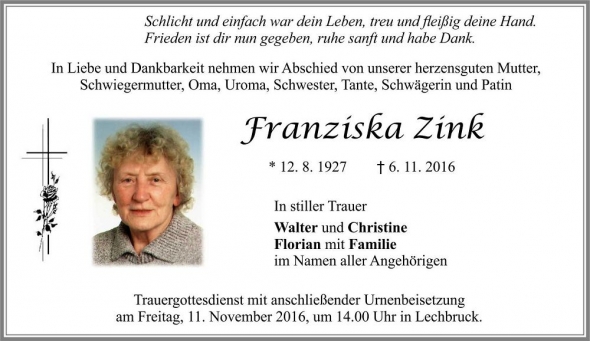 Franziska Zink