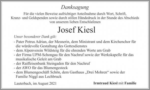 Josef Kiesl