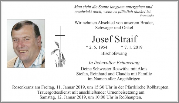 Josef Straif