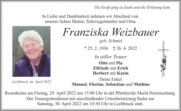 Franziska Weizbauer