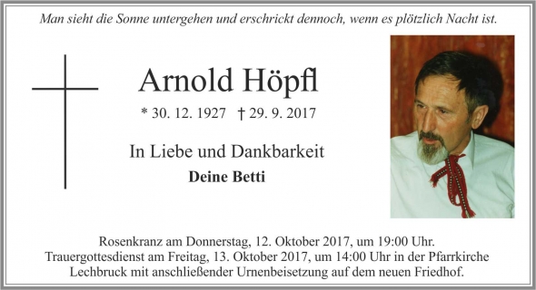 Arnold Höpfl