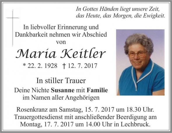 Maria Keitler