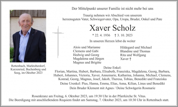 Xaver Scholz