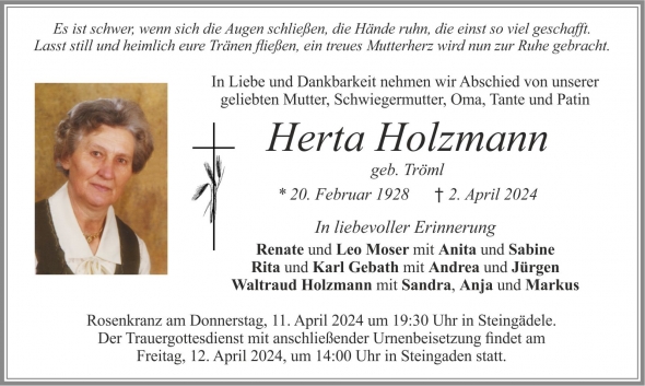 Herta Holzmann