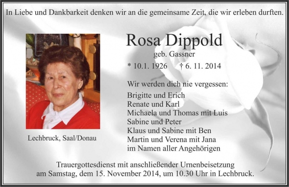 Rosa Dippold