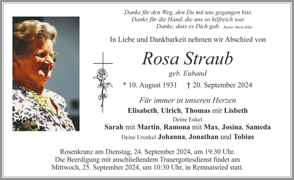 Rosa Straub