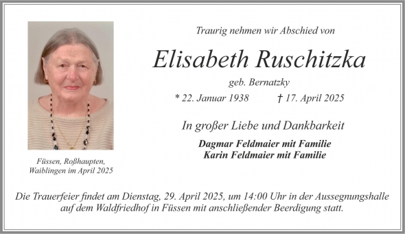 Elisabeth Ruschitzka