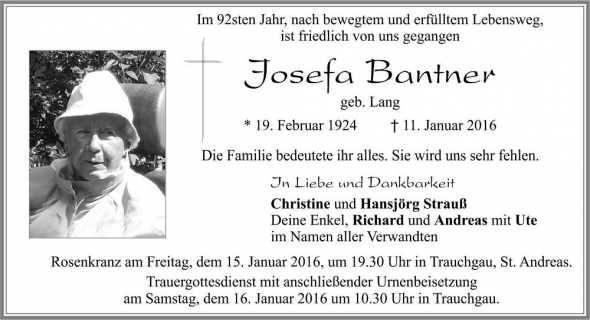 Josefa Bantner
